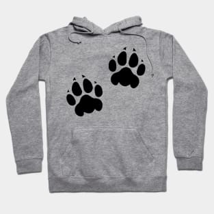 Lion Paw Prints Hoodie